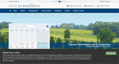 Desktop Screenshot of hoteldeburghoeve.nl